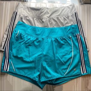 Avia workout shorts x2